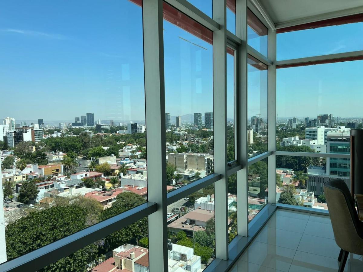 Penthouse Minerva Apartment Guadalajara Bagian luar foto