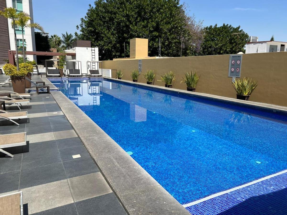 Penthouse Minerva Apartment Guadalajara Bagian luar foto