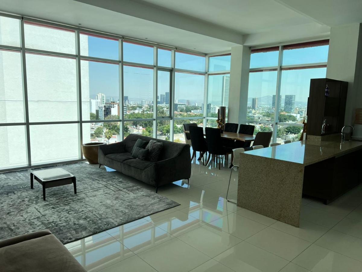 Penthouse Minerva Apartment Guadalajara Bagian luar foto
